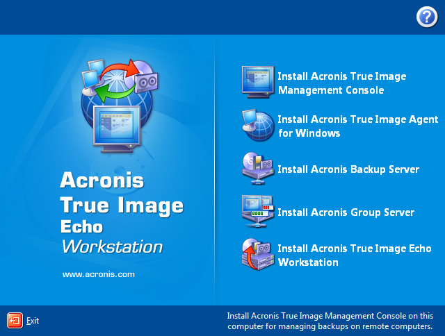 Acronis True Image Echo Workstation