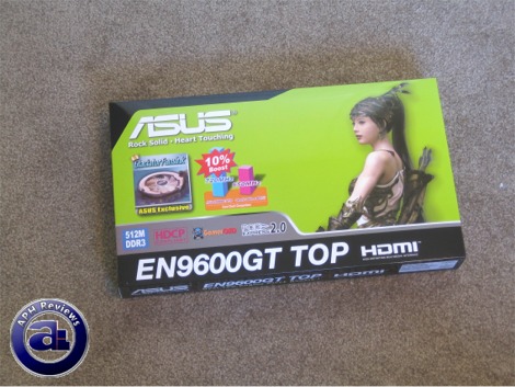 Asus EN9600GT (NVIDIA 9600GT) TOP 512MB