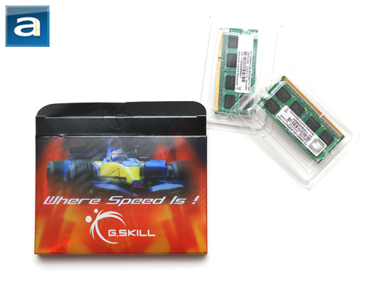G.SKILL F3-10666CL9D-8GBSQ 2x4GB DDR3 Laptop RAM