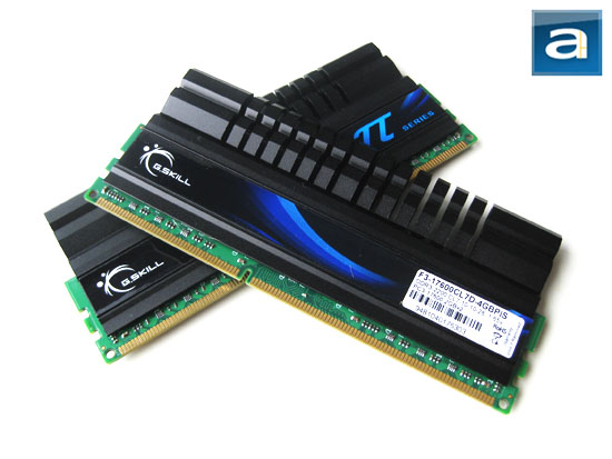 G.SKILL F3-17600CL7D-4GBPIS 2x2GB DDR3 RAM
