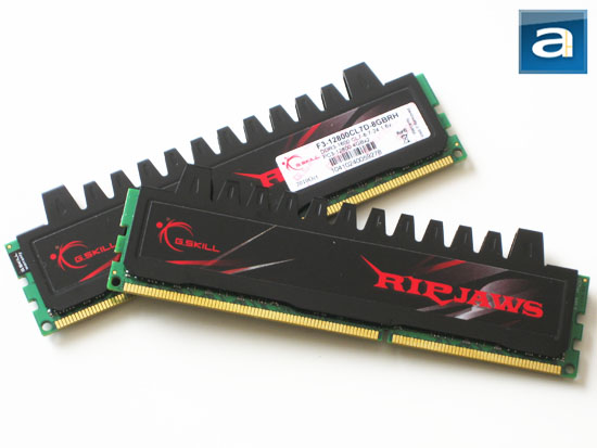 G.SKILL Ripjaws F3-12800CL7D-8GBRH 2x4GB DDR3 RAM
