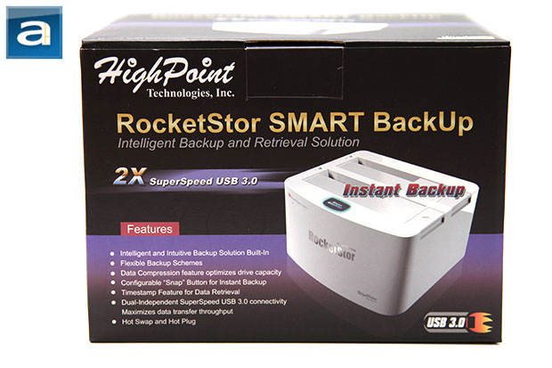 HighPoint RocketStor 5122B USB 3.0 Docking Station 