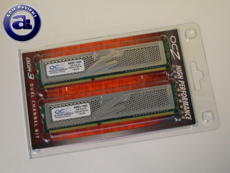 OCZ Platinum PC3-12800 Enhanced Bandwidth 2x1GB DDR3 RAM