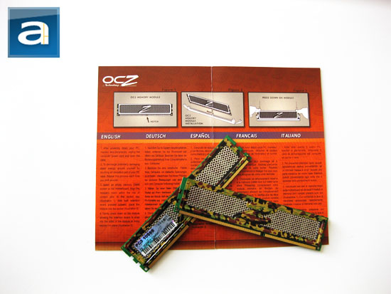 OCZ Special Ops PC3-10666 2x2GB