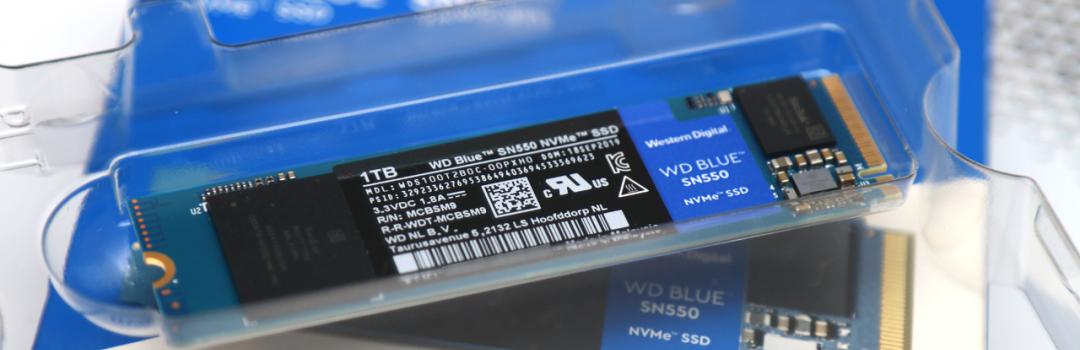 Western Digital Blue SN550 NVMe SSD 1TB Review