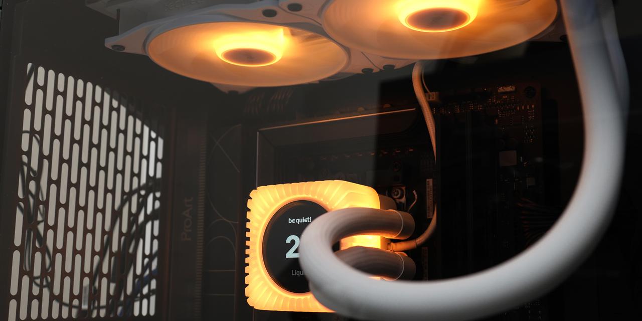 be quiet! Light Loop IO LCD 240mm White Review