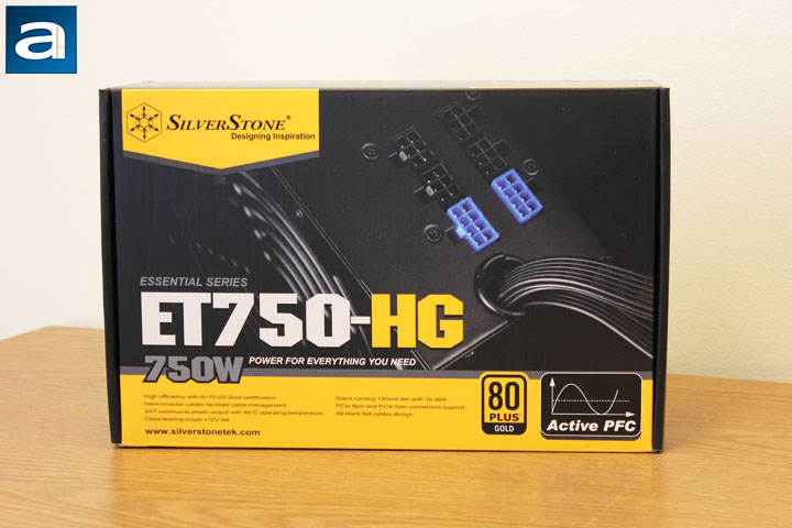 SilverStone Essential Gold ET750-HG 750W Power Supply 