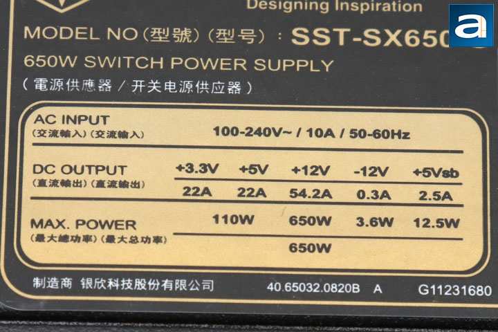 SilverStone SFX SX650-G 650W (Page 2 of 4) | Reports | APH Networks