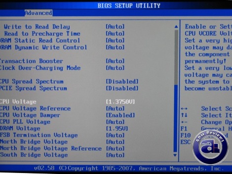 Bios Spread Spectrum