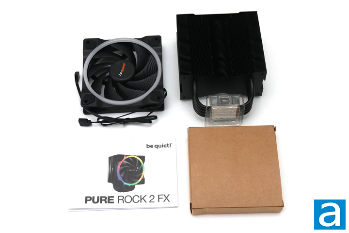 be quiet! Pure Rock 2 FX CPU Air Cooler | Black ARGB Air Cooler | LGA 1700  1200 2066 1150 1151 1155 2011(-3) Square ILM Compatible | Intel and AMD AM5