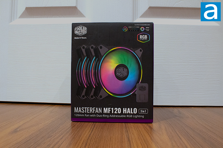 Cooler Master Ventilateur PC MasterFan MF120 Halo 3 In 1