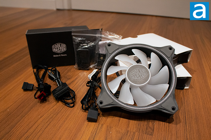 Cooler Master MasterFan MF120 Halo ARGB -Blanc 