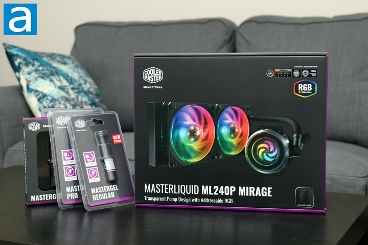 Cooler Master MasterLiquid ML240P Mirage ARGB MLY-D24M-A20PA-R1 -  Watercooling