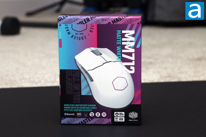 Cooler Master MM712 Wireless Gaming Mouse (White)