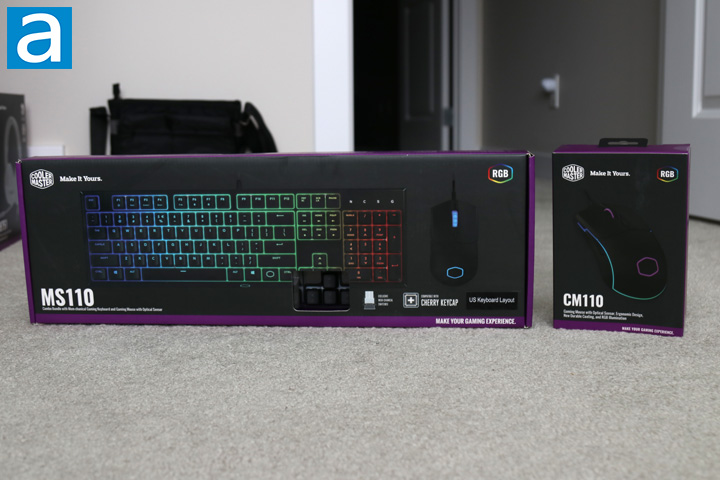 Unboxing ITA] Cooler Master MS110 + MP510 