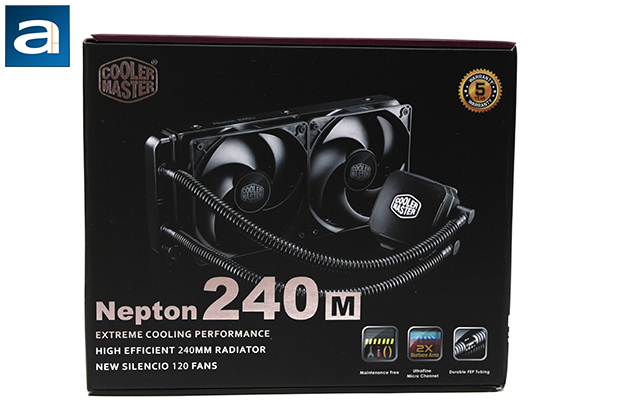 RL-N24M-24PK-R1, Dissipatore A Liquido Per CPU Cooler Master Nepton 240M