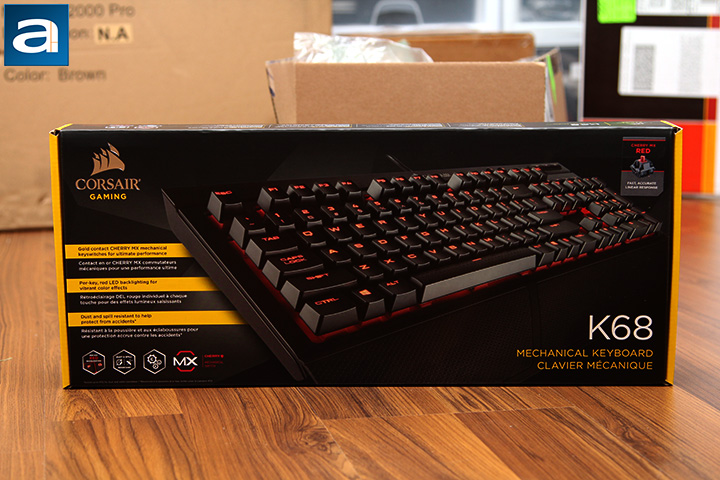 TEST] Clavier Corsair K68