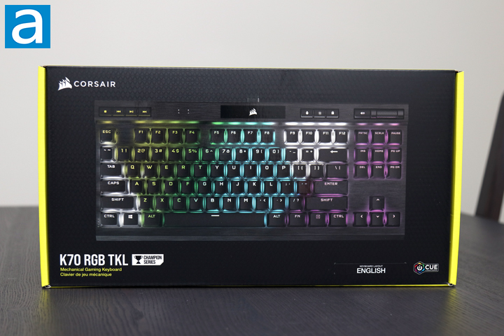 Teclado K70 Tkl Champion Rgb Black Us Corsair