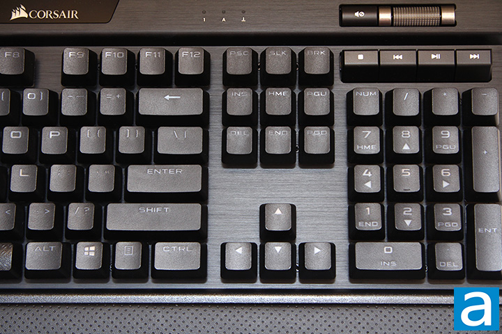 corsair k95 platinum keyboard layout