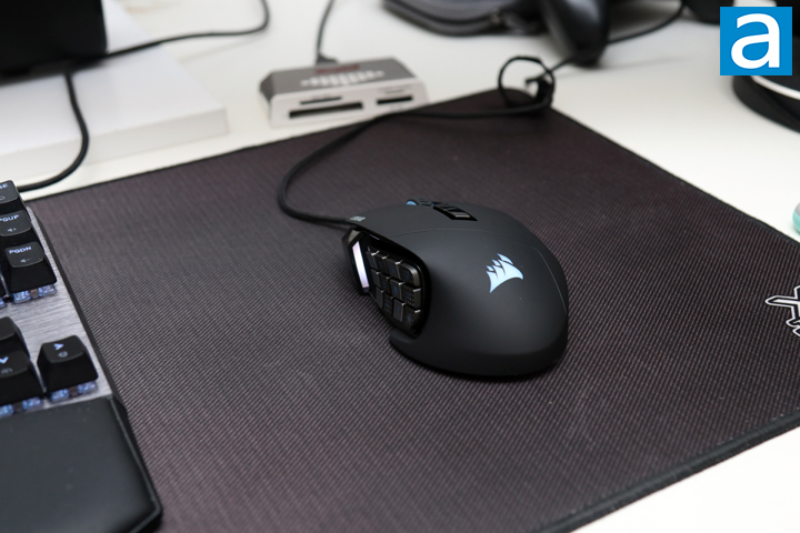 Corsair Ironclaw RGB Wireless, TEST