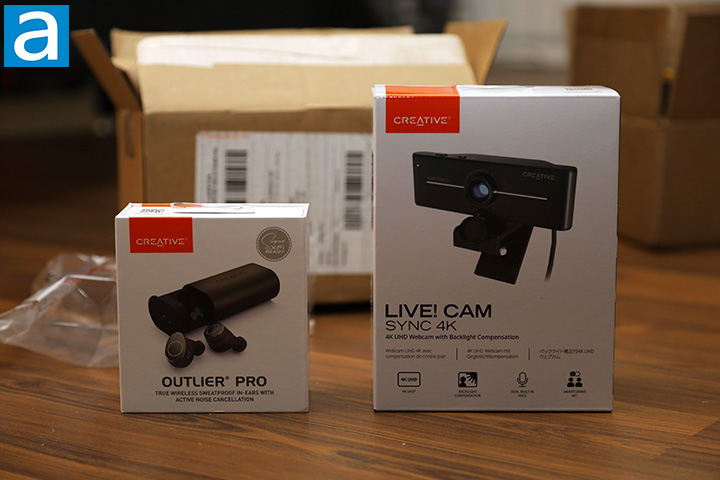 CREATIVE LIVE! CAM SYNC 4K 4K UHD Webcam with Backlight Compensation 