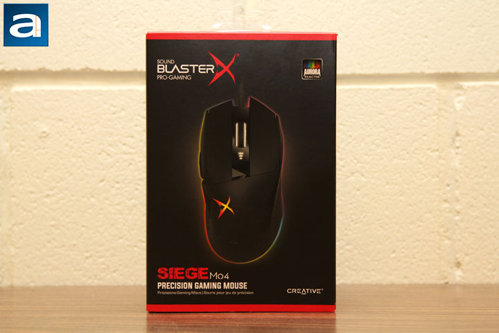 Sound BlasterX Siege M04 – Precision Gaming Mouse - Creative Labs