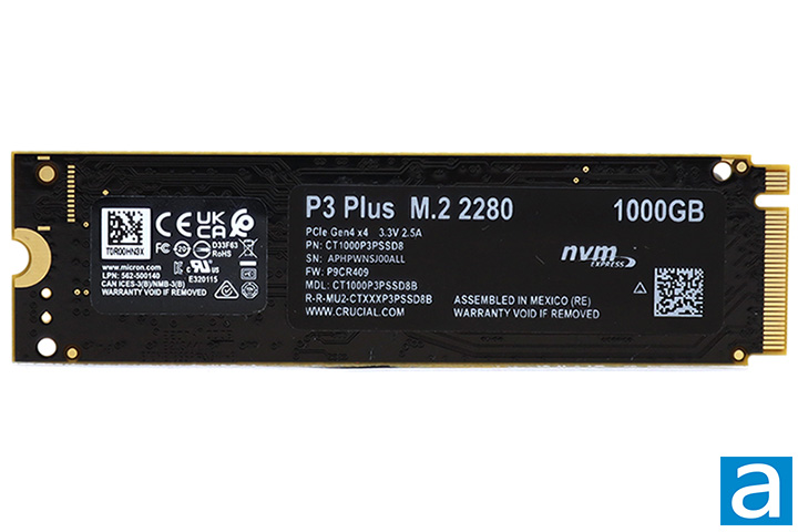 Crucial P3 Plus 1 To SSD