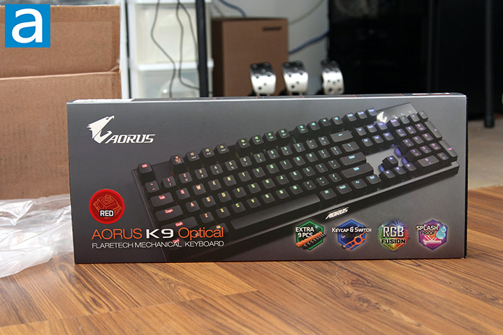 aorus k9 optical keyboard