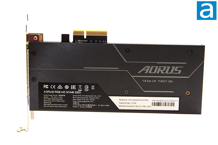 Aorus hot sale ssd rgb