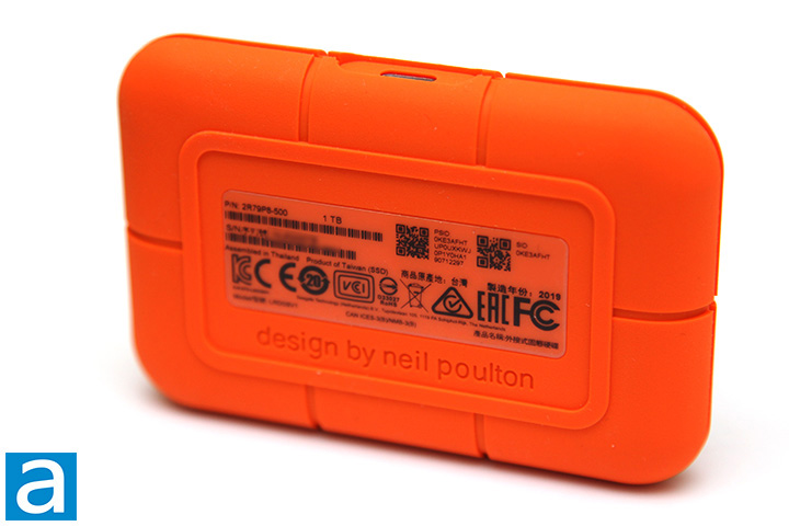 LaCie ポータブルSSD 1TB Rugged SSD USB3.1(Gen2) IP67 防水規格