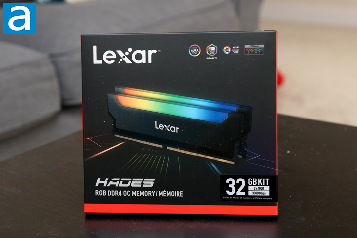 Lexar Hades RGB 16Go (2x8Go) DDR4 3600MHz - Mémoire PC Lexar sur