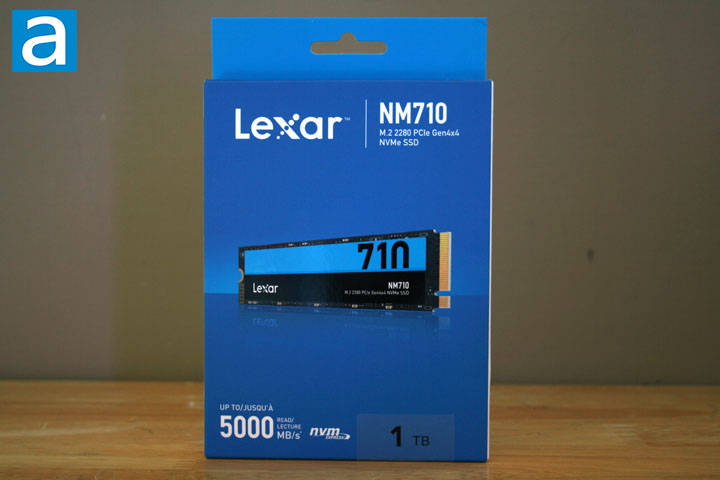 Lexar® NM710 M.2 2280 PCIe Gen4x4 NVMe SSD