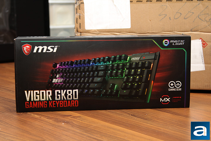 MSI VIGOR GK80, a true Mechanical Gaming Keyboard 