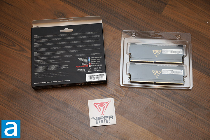 Examen de la RAM DDR4 Patriot Viper Steel RGB 32 Go