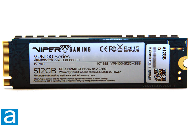 Твердотельный накопитель SSD 512gb Patriot Viper TLC NVME M.2 (vpn100-512gm28h). P300p128gm28. Vpn100-1tbm28h. P400p512gm28h.