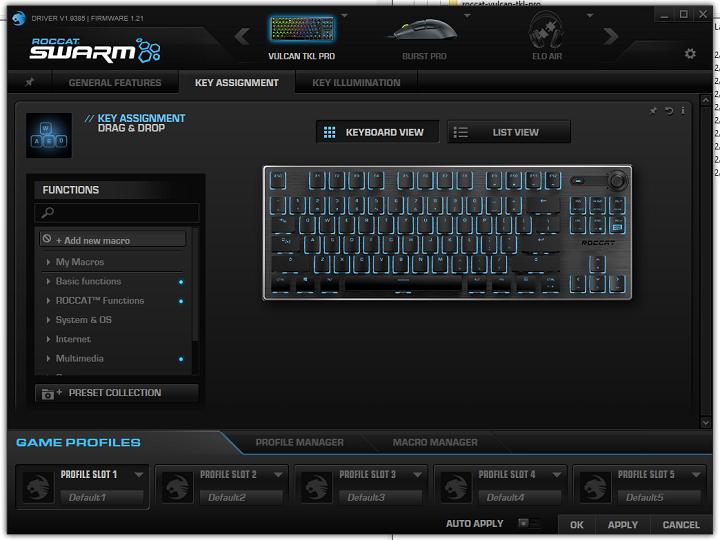 Roccat swarm online