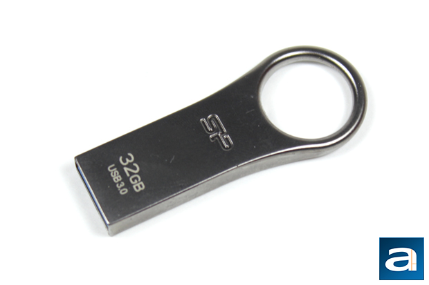 SILICON POWER Jewel J80 - Clé USB - 32 Go - USB 3.0 - titane