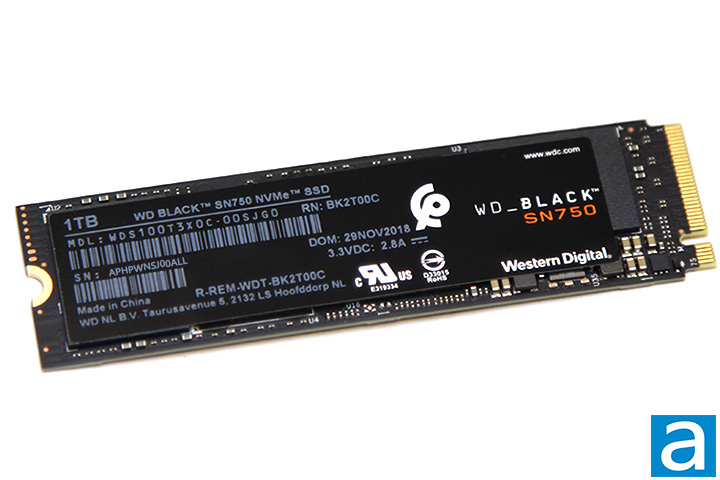 Western Digital Black SN750 NVMe SSD 1TB Solid State Drive