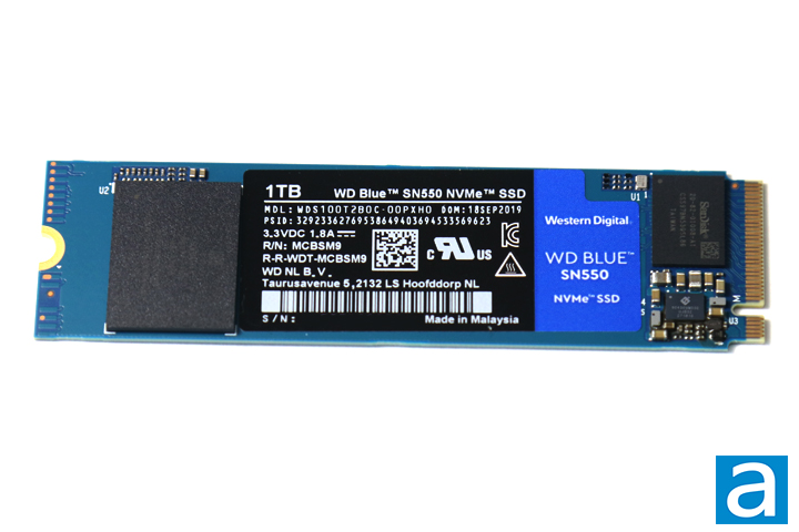 Western Digital WD Blue SN550 NVMe M.2 2280 250GB SSD 