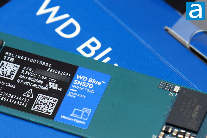 SSD - Western Digital Blue SN570 500Go NVMe