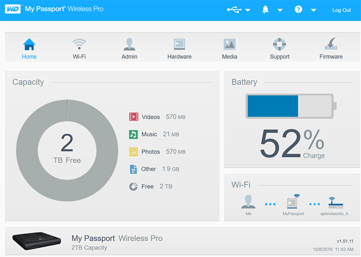 western digital my passport software