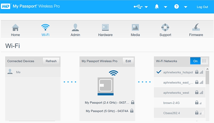 Western Digital My Passport Wireless Pro 2tb Review Page 3 Of 9 Aph Networks