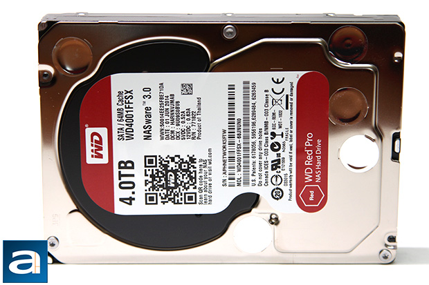 WESTERN DIGITAL WD4001FFSX RED Pro 4TB NAS 64MB cache SATA 6.0Gb/s 3.5 internal hard drive Bare Drive