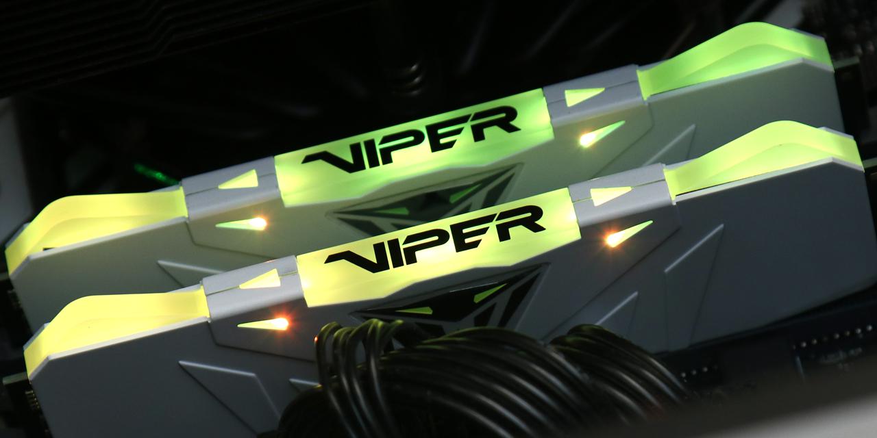 Patriot Viper RGB White DDR4-4133 2x8GB Review