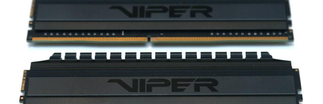 Patriot Viper 4 Blackout DDR4-3600 2x8GB Review