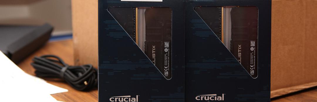 Crucial Ballistix Gaming Memory DDR4-3600 32GB review