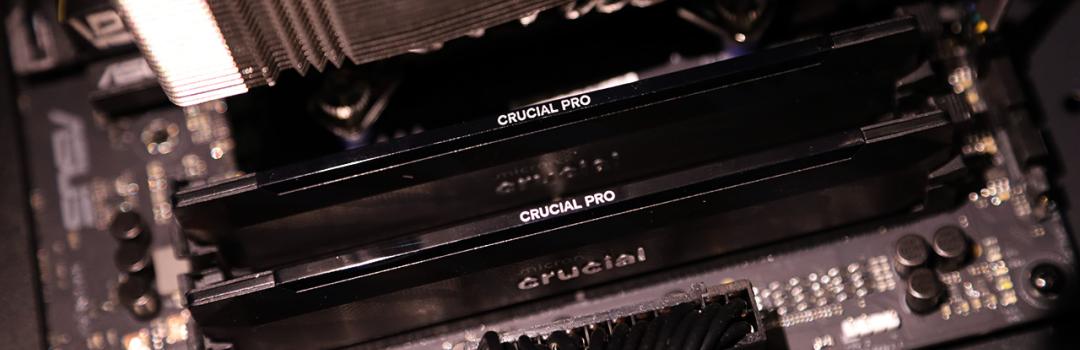 Crucial Pro Overclocking CL32 DDR5-6400 2x16GB Review